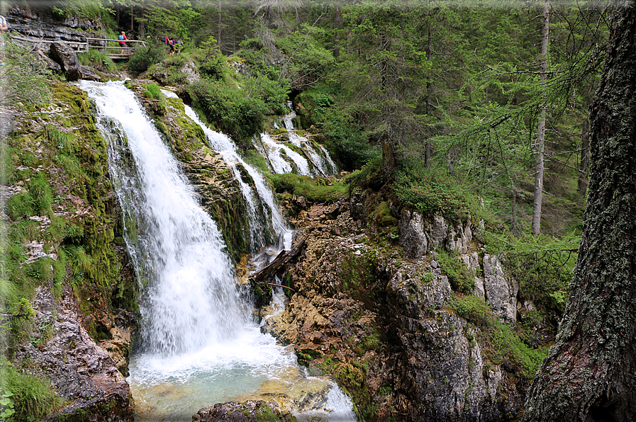 foto Cascate alte in Vallesinella